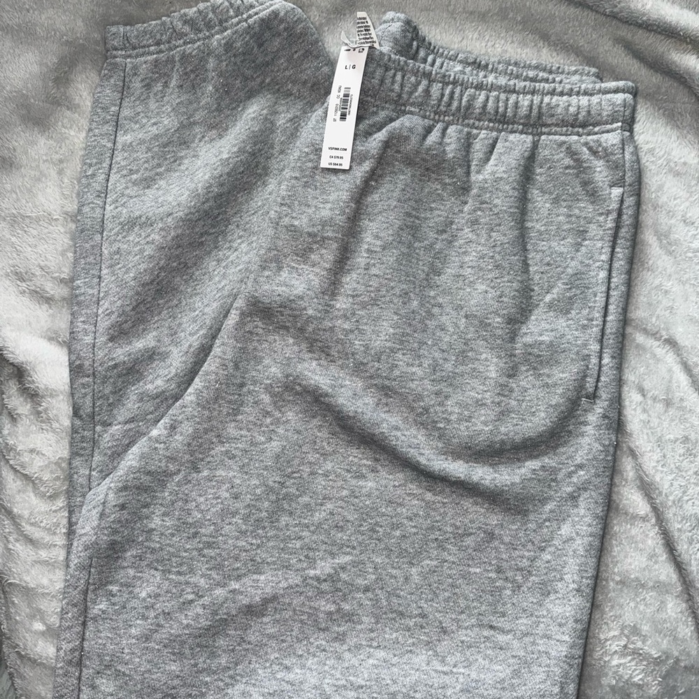 PINK Victoria's Secret Gray Track Pants